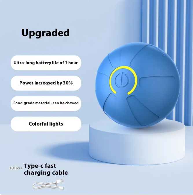 Electric PupTeaser Jumping Ball
