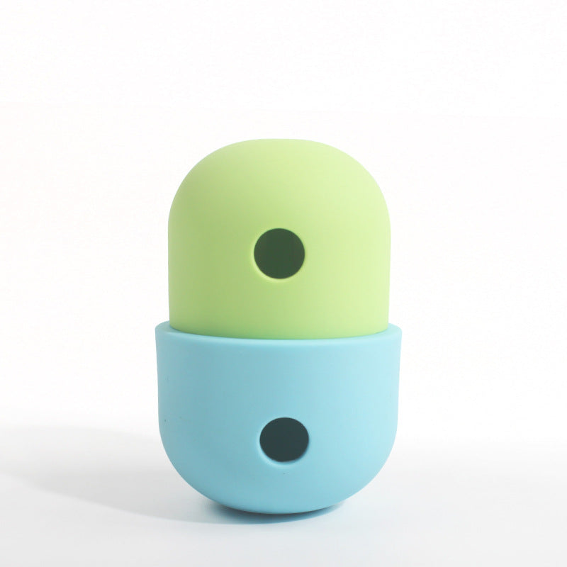 Silicone Dog Feeding Toy Ball for Outdoor Play