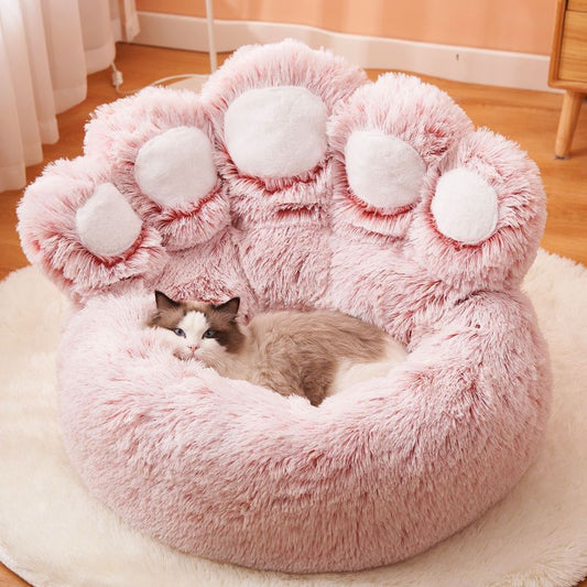 Winter Pet Bed for Cats and Dogs - Cute Design