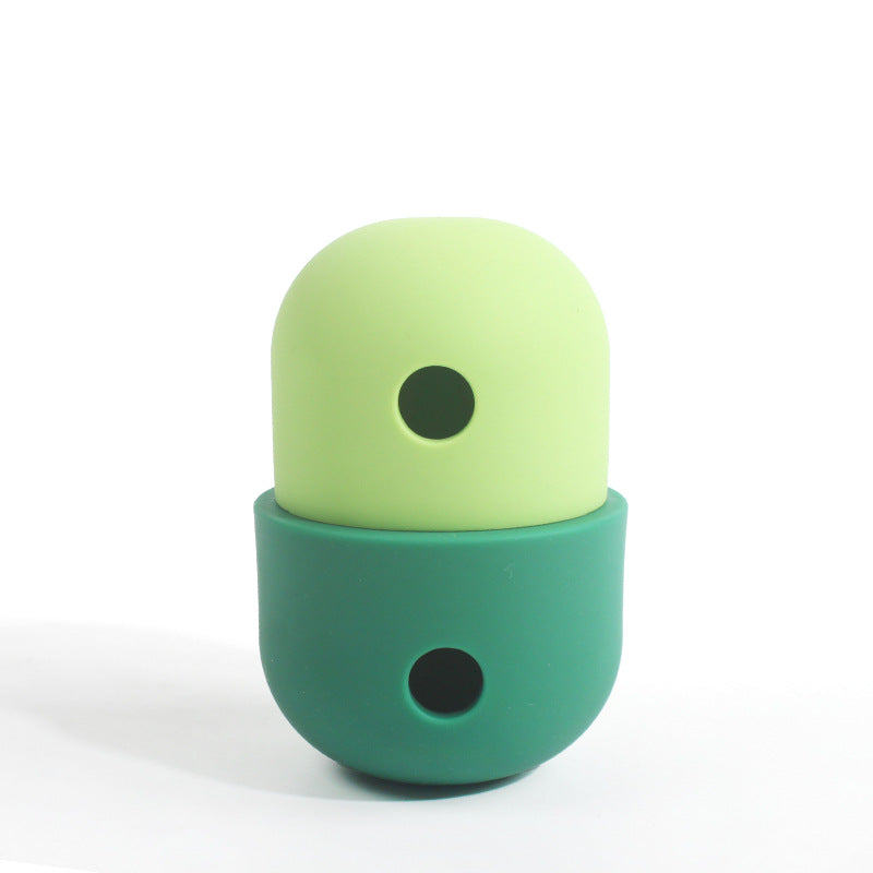 Silicone Dog Feeding Toy Ball for Outdoor Play